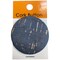 Belagio Cork Covered Button, 2" Diameter, 1 Piece, Solid Color, Blue